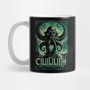 CTHULHU VINTAGE ARTHOUSE FOREIGN MOVIE POSTER 03 Mug